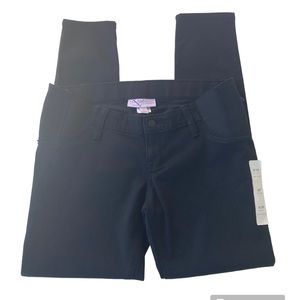 NWT Black Isabel Maternity Denim Jeans Skinny Expandable Side Pannels 6 / 28